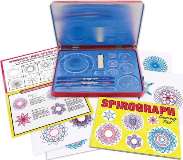 Kreativt sæt SPIROGRAPH Retro Tin