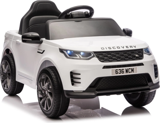 Elektrisk legebil LAND ROVER Discovery hvid