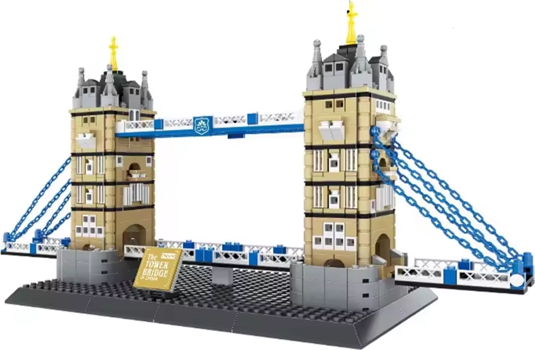 Byggesæt Tower Bridge, 969 dele