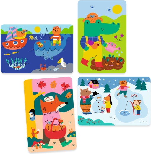 Fire årstider i søde scener