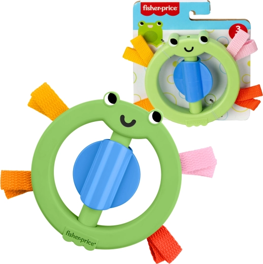 Fisher-Price sanseligt ringrangle frø