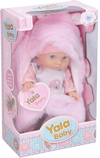 Baby i et lodden tæppe, 20 cm