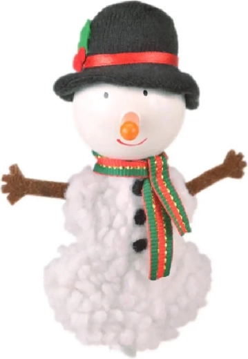 Fiesta Crafts fingerdukke snemand