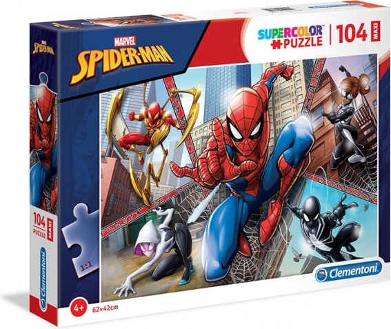 Maxi-puslespil 104 brikker SPIDER-MAN