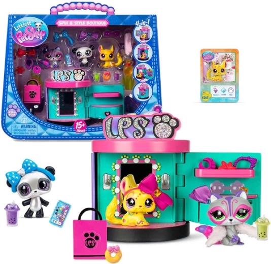 Littlest Pet Shop stilfuld butik