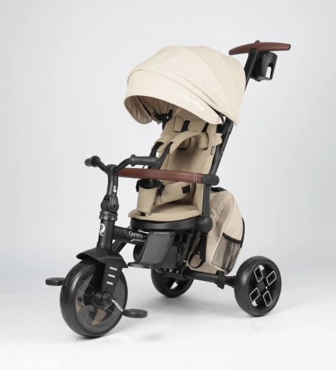 Qplay trehjulet cykel Comfo max 7v1 beige