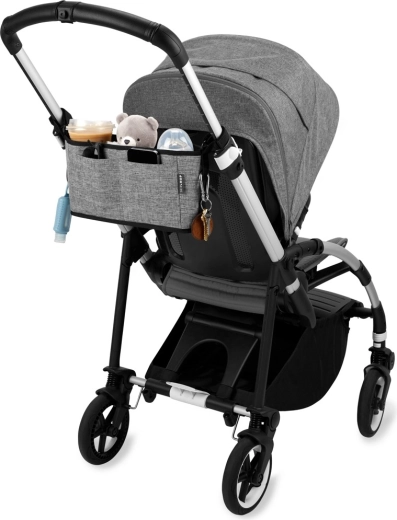 Skip Hop organizer til barnevogn Grab & Go Ultra grå melange