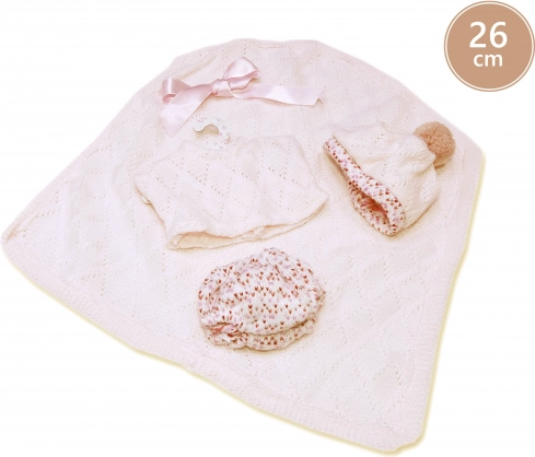 Dukke tøj til babydukke New Born 26 cm