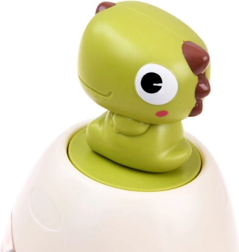 Sød Dino-figur og venligt design