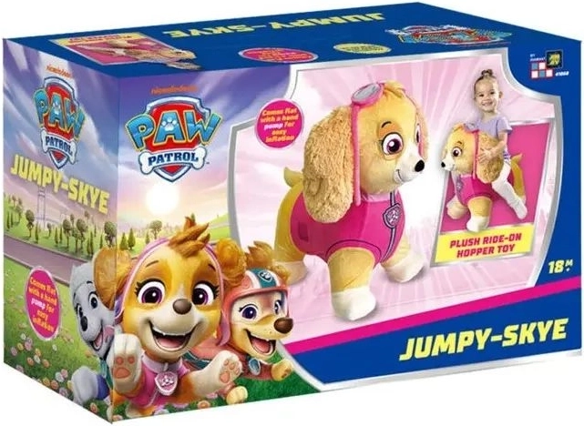 Plysset hoppehund Skye fra Paw Patrol