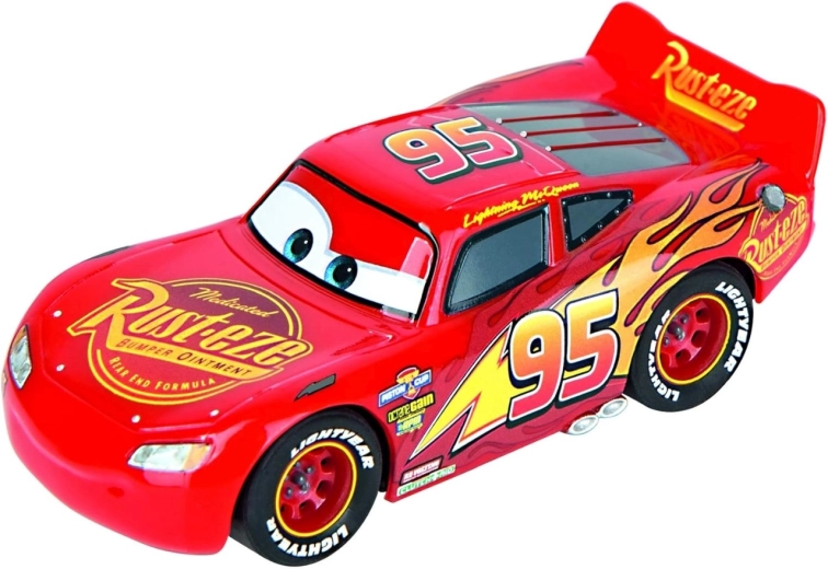 Lightning McQueen med detaljeret udseende