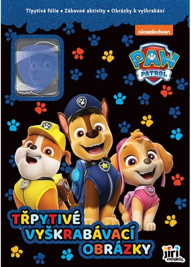 Glitrende skrabebilleder – Paw Patrol