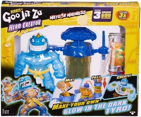 Heroes of Goo Jit Zu helteskaber (Hero Creator) Tyro – lyser i mørket
