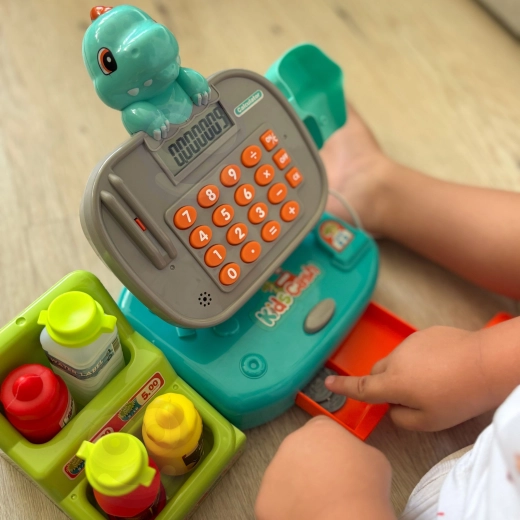 Funktionel lommeregner og pengeskuffe