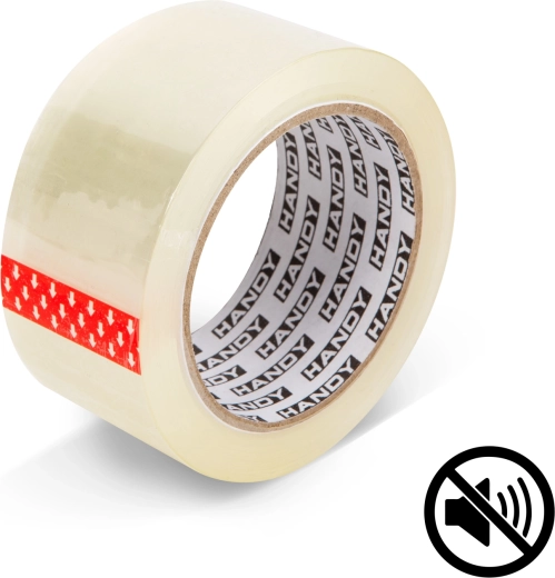 Gennemsigtig pakketape til kasser 66 m × 48 mm