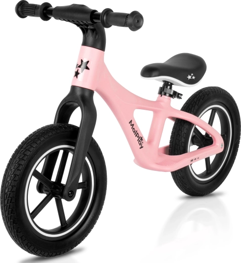 NYLU løbecykel lyserød