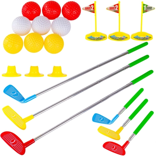 Komplet mini golf-sæt til børn