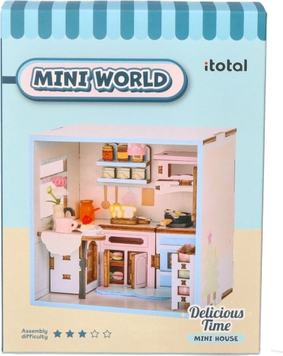Mini World DIY minikøkken i miniature – til samling