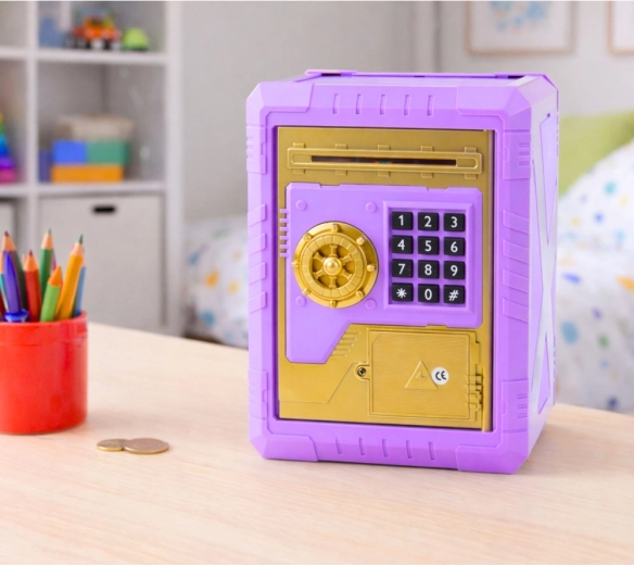 Møntslot og robust konstruktion