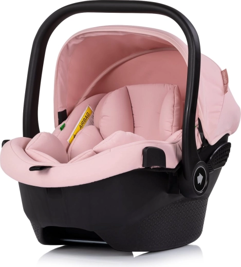Chipolino Pearl i-Size autostol 40–87 cm powder pink