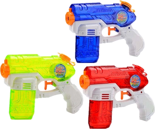 Vandpistol 18 cm assort (3 farver) - 1 stk.