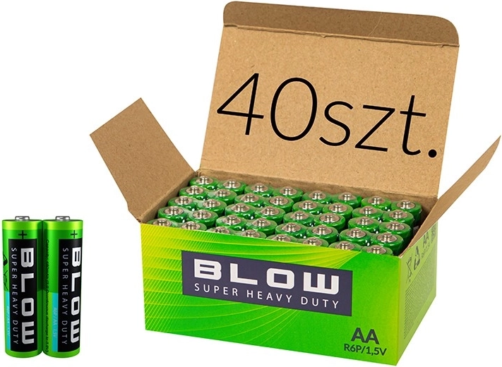 BLOW batteri AA R6 Super Heavy Duty - 1 stk.