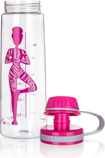 YOGA sportsvandflaske i tritan 750 ml – pink