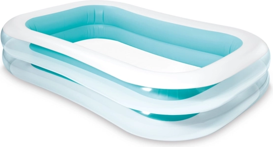 Oppusteligt badebassin INTEX Swim Center 262 × 175 × 56 cm