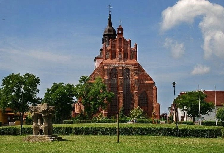 Diamantmaling kirke på Wolin 30 × 40 cm