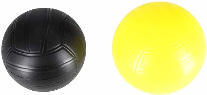 Komplet sæt inkl. 2 bolde og pumpe