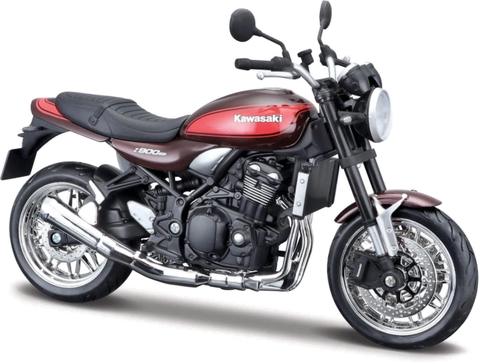 Maisto motorcykel Kawasaki Z900RS i skala 1:12