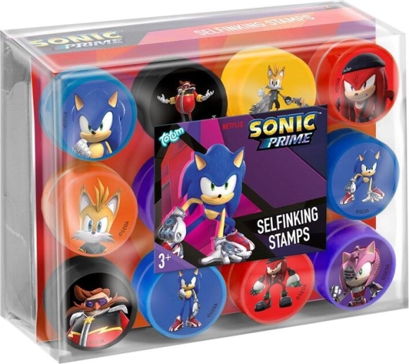 Sonic stempler - 12 stk.