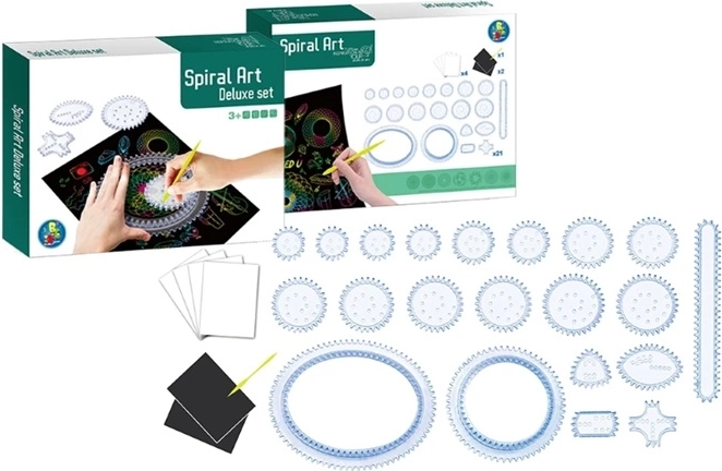 Spirograf - kreativt tegnesæt