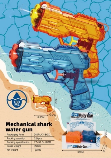 Vandpistol 18,5 cm