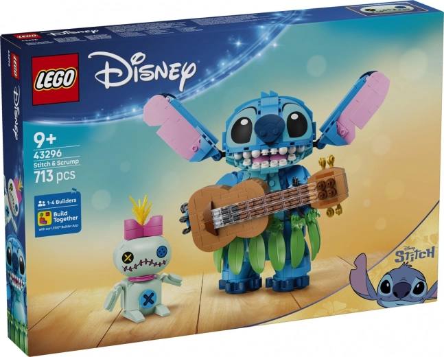 LEGO Disney Stitch og Scrump byggesæt