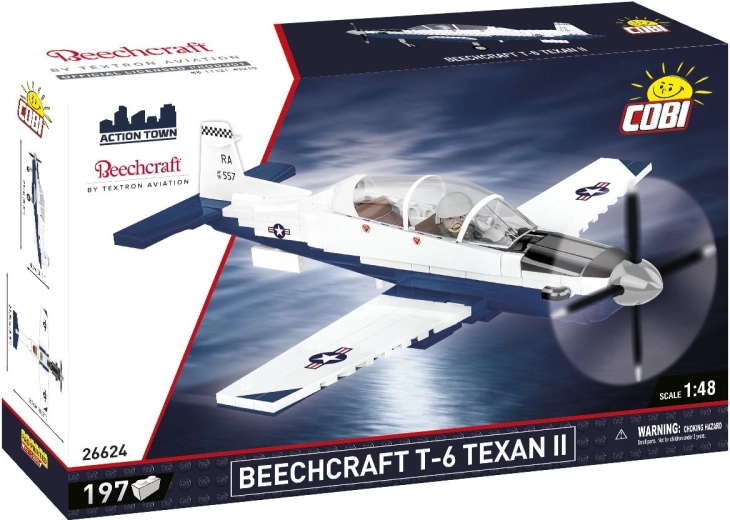Cobi Beechcraft T-6 Texan II byggesæt fly 1:48 (197 dele)