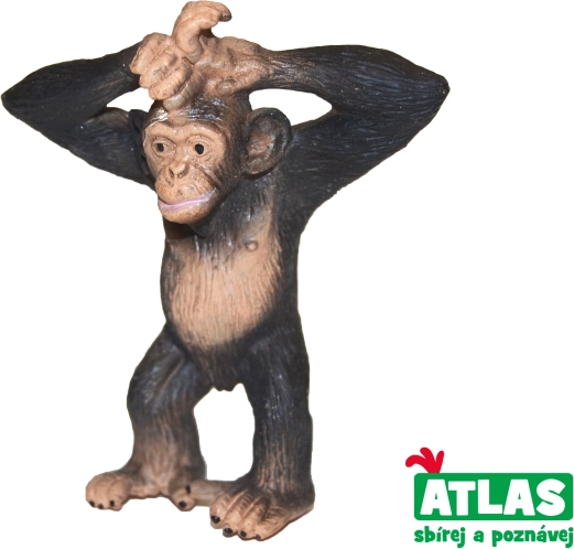 Chimpansefigur 6 cm