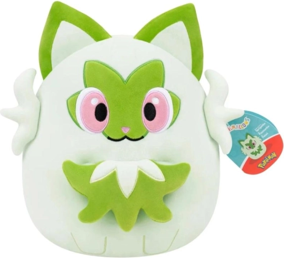 Squishmallows Pokémon Sprigatito plyspude 25 cm