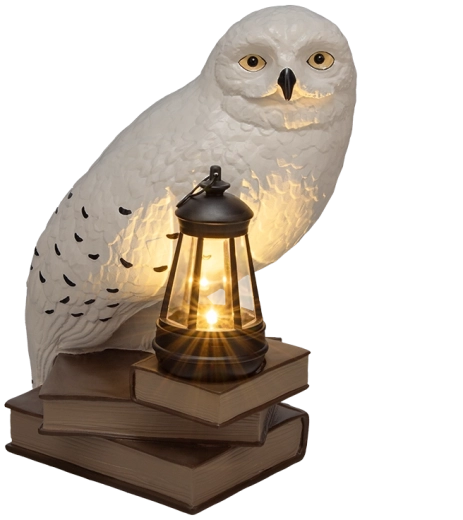 Harry Potter LunaGlo solarlampe Hedvig - 1 stk.