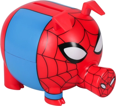 Sparegris Spider-Man til børn