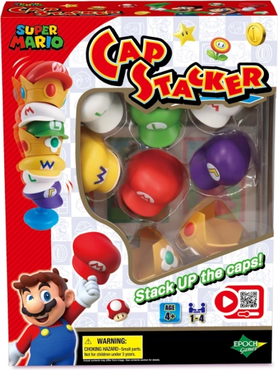 Super Mario Cap Stacker – familie-balance-spil