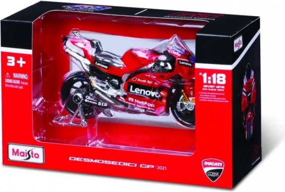 Model af motorcykel DUCATI Lenovo GP Racing 1:18