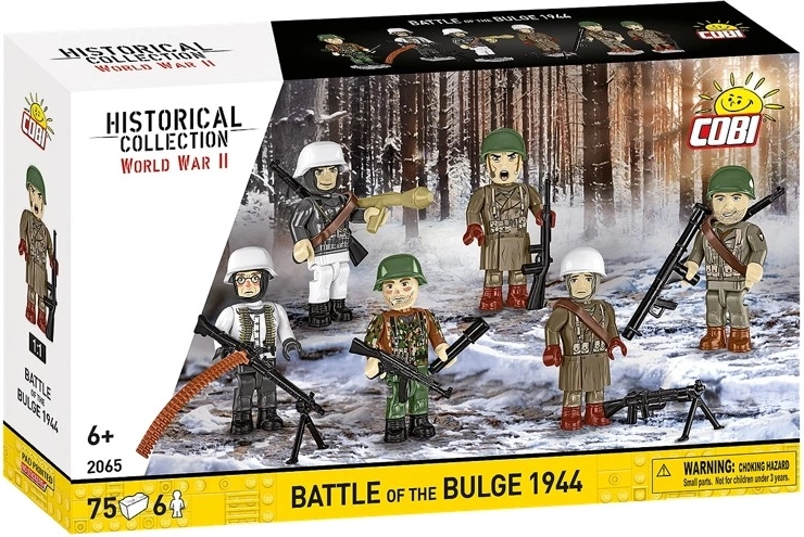COBI Battle of the Bulge 1944 byggesæt med 75 dele
