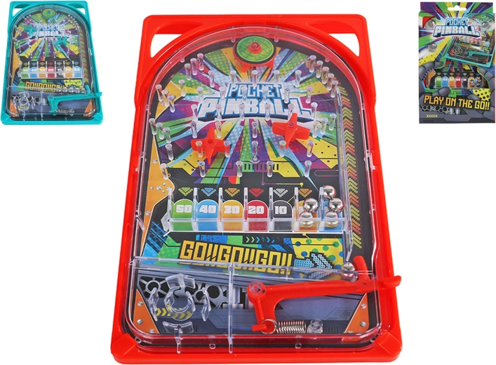Mekanisk pinball til børn 18 × 11 cm - 1 stk.