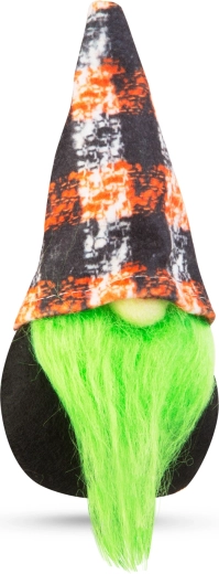 Grøn skandinavisk halloween-nisse 16 cm