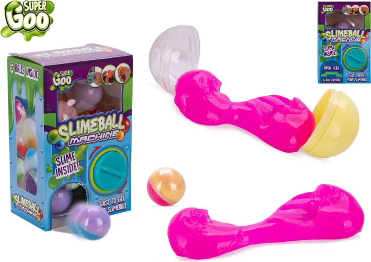 Super Goo mini salgsautomat med overraskelsesbolde