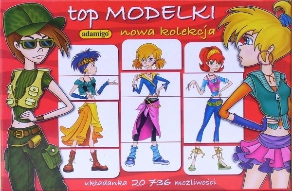 Puslespil Top Models