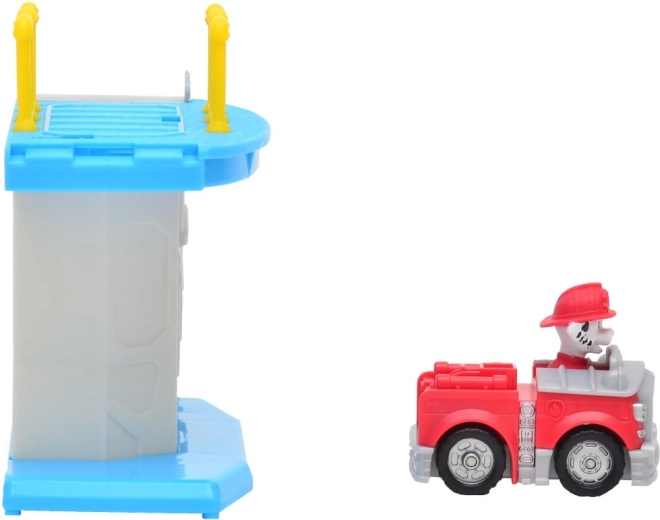 Marshalls brandbil klar til indsats