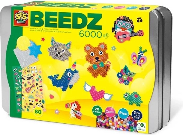 Ses Creative luksus strygeperler – sæt med 6000 stk.
