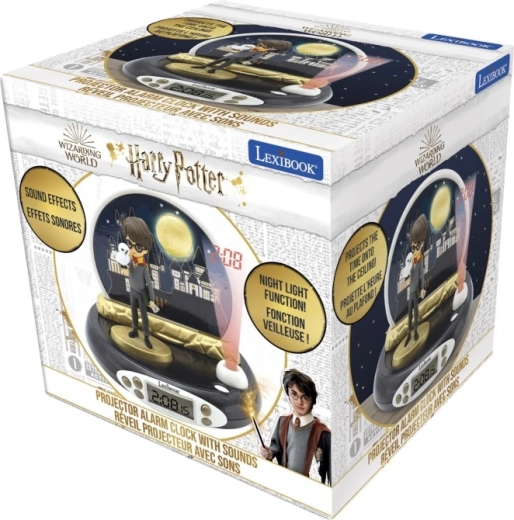 3D vækkeur med projektion HARRY POTTER fra Lexibook